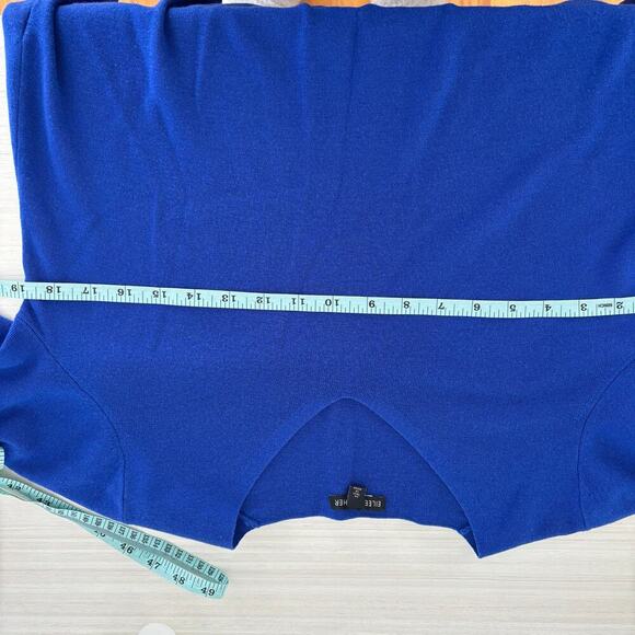 Eileen Fisher 3/4 V Neck Superfine Merino Wool Sweater Sz Small Luxury Minimal - Picture 14 of 15